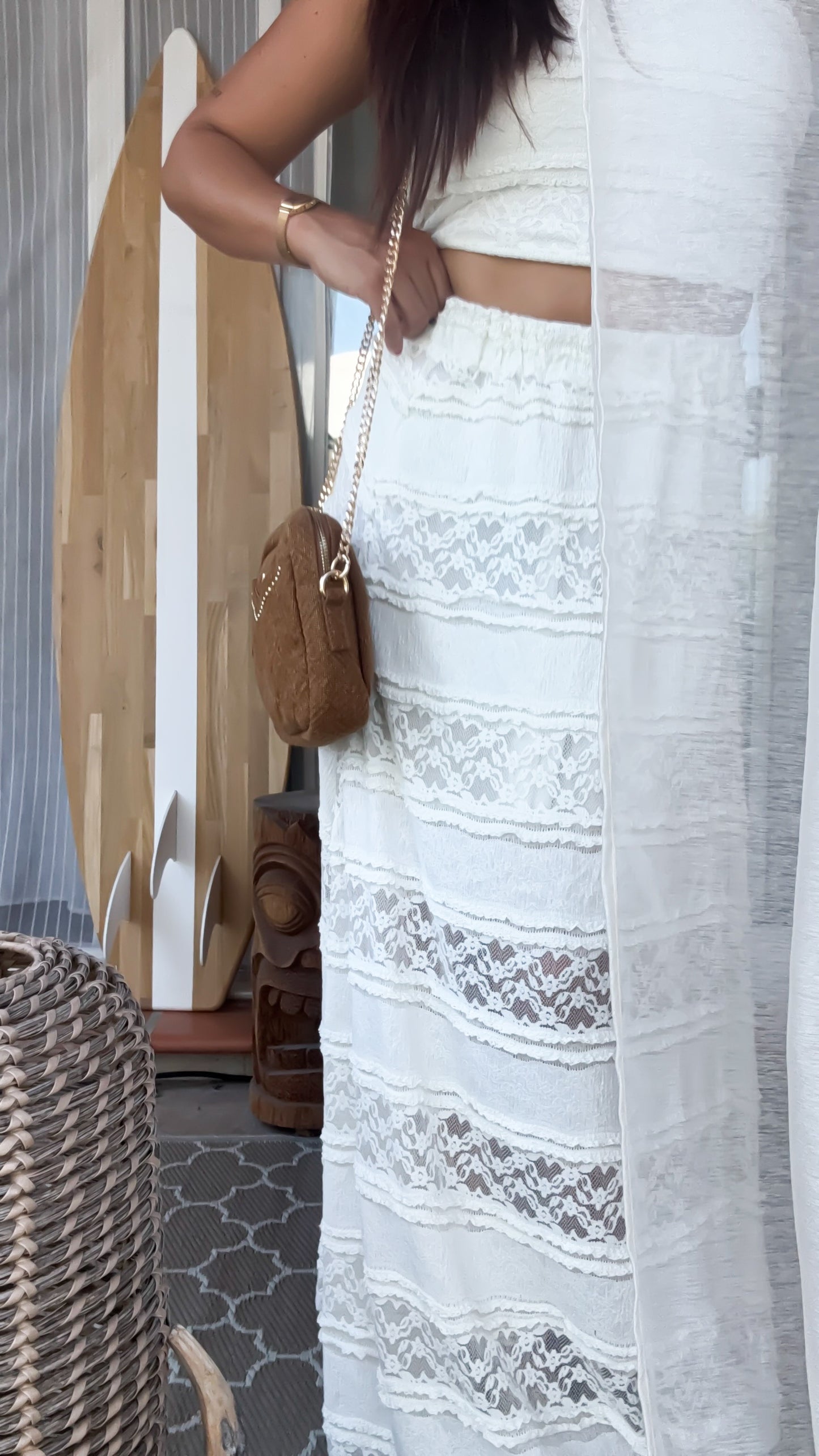 Ensemble en Dentelle Blanc - Sea Pearl