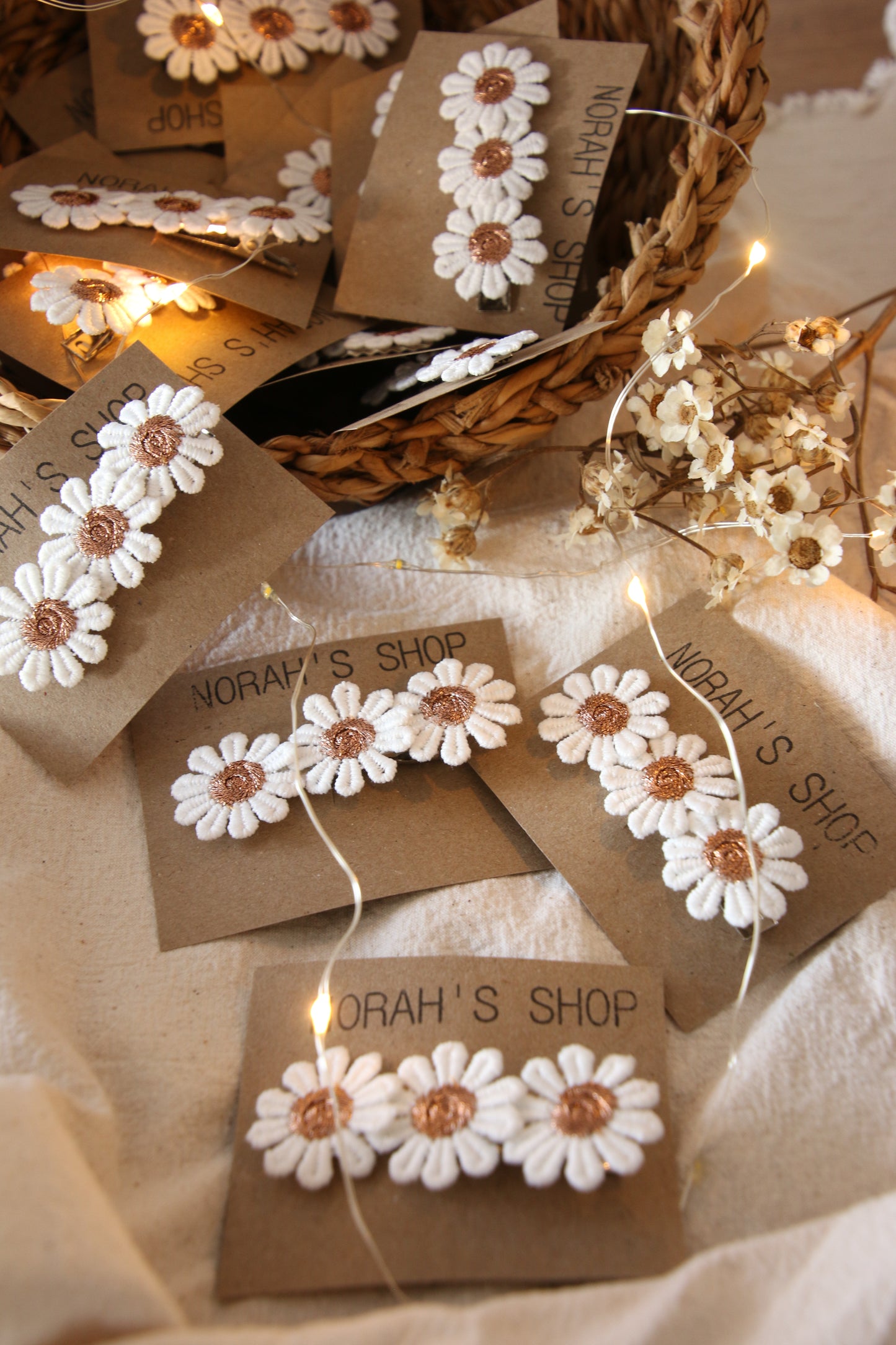 Barrette Pâquerette Norah's Shop
