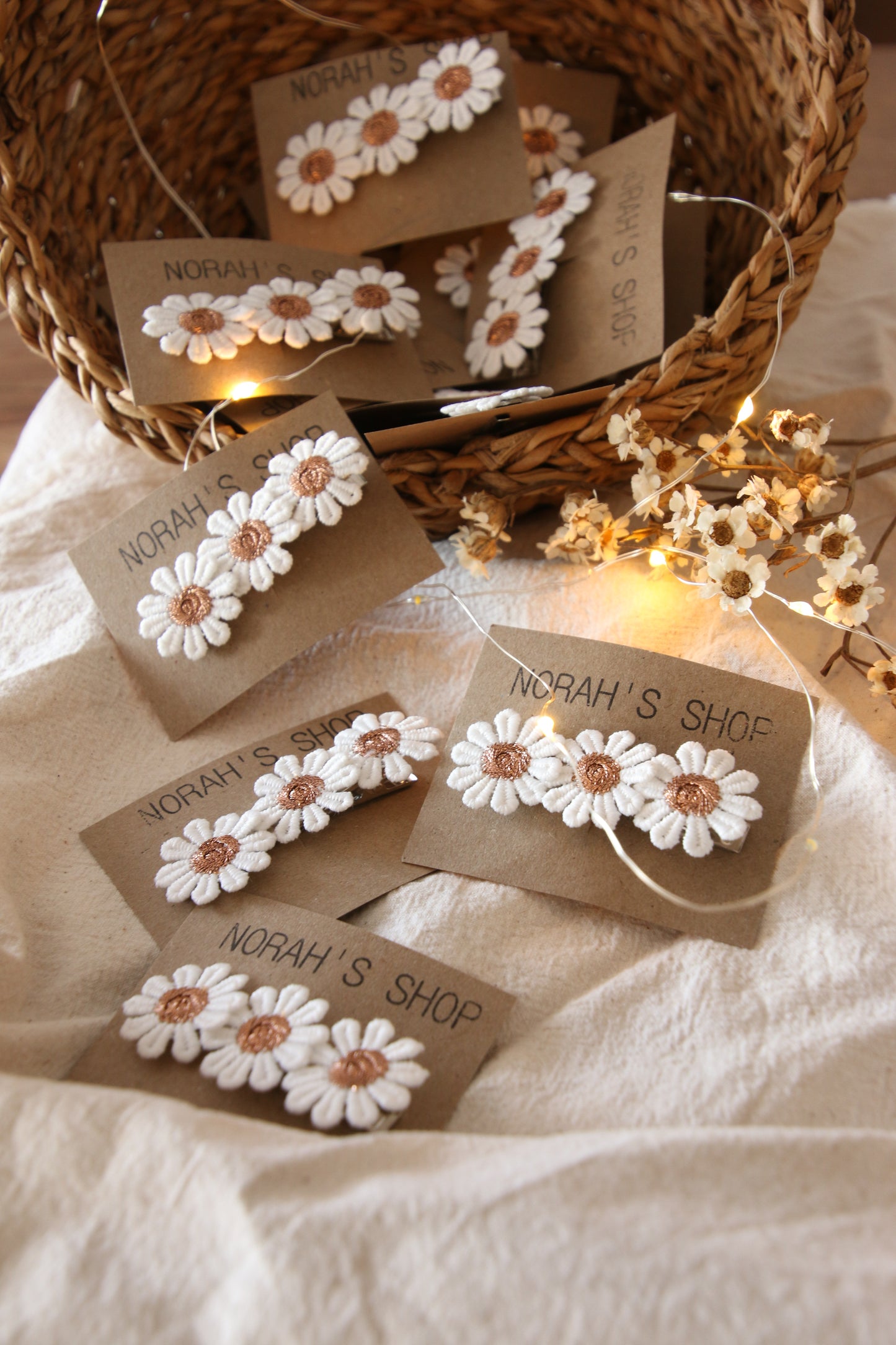 Barrette Pâquerette Norah's Shop