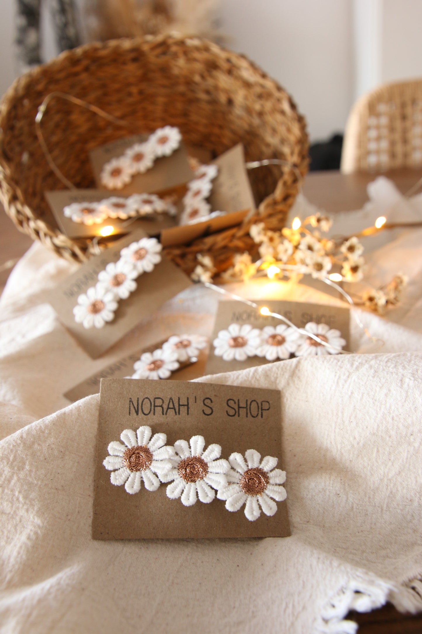 Barrette Pâquerette Norah's Shop