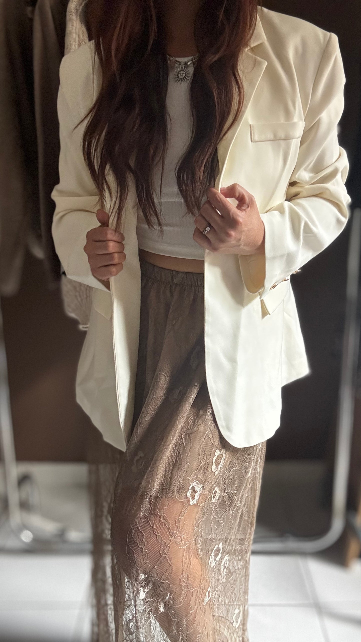 Blazer Blanc