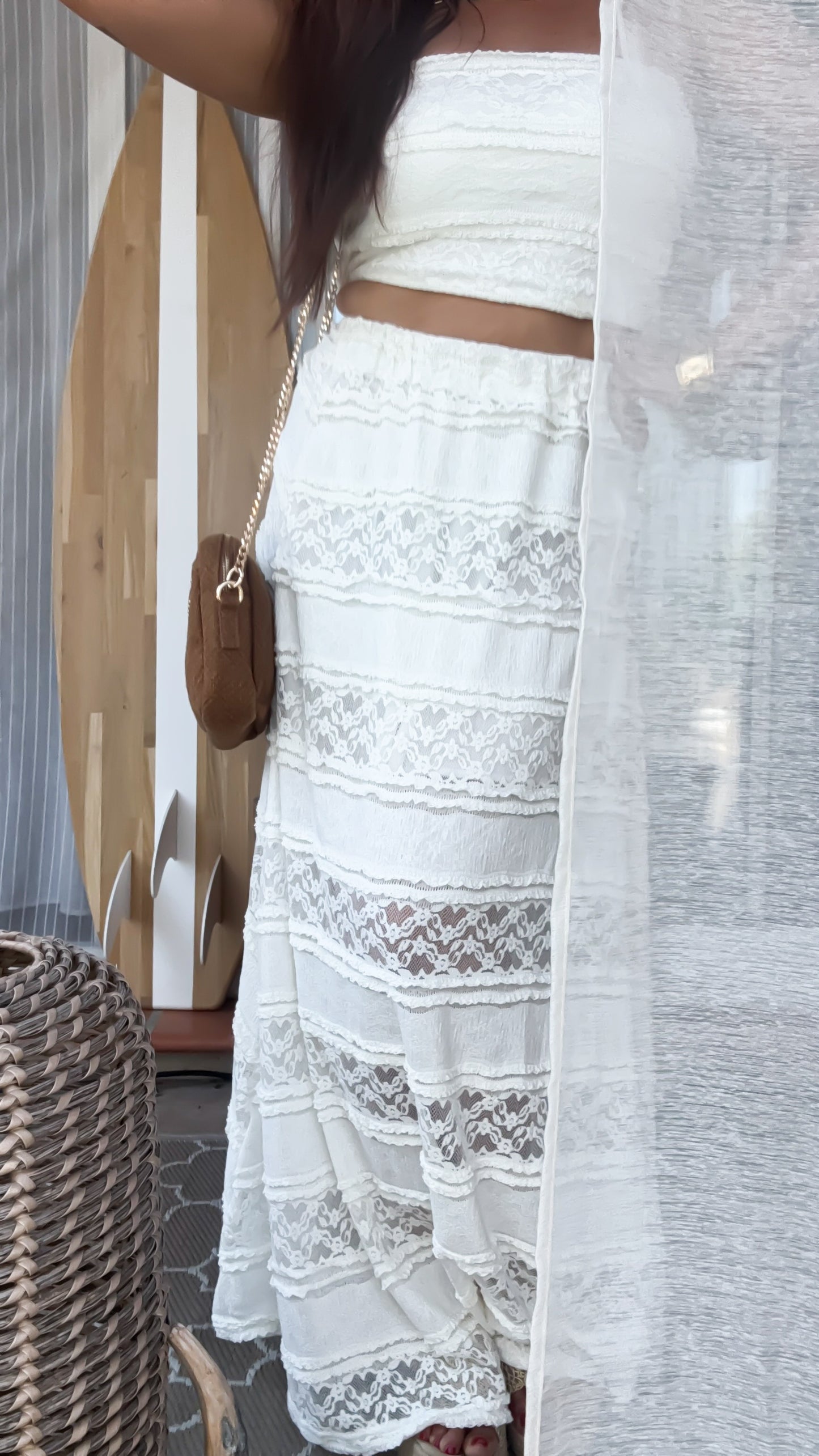 Ensemble en Dentelle Blanc - Sea Pearl