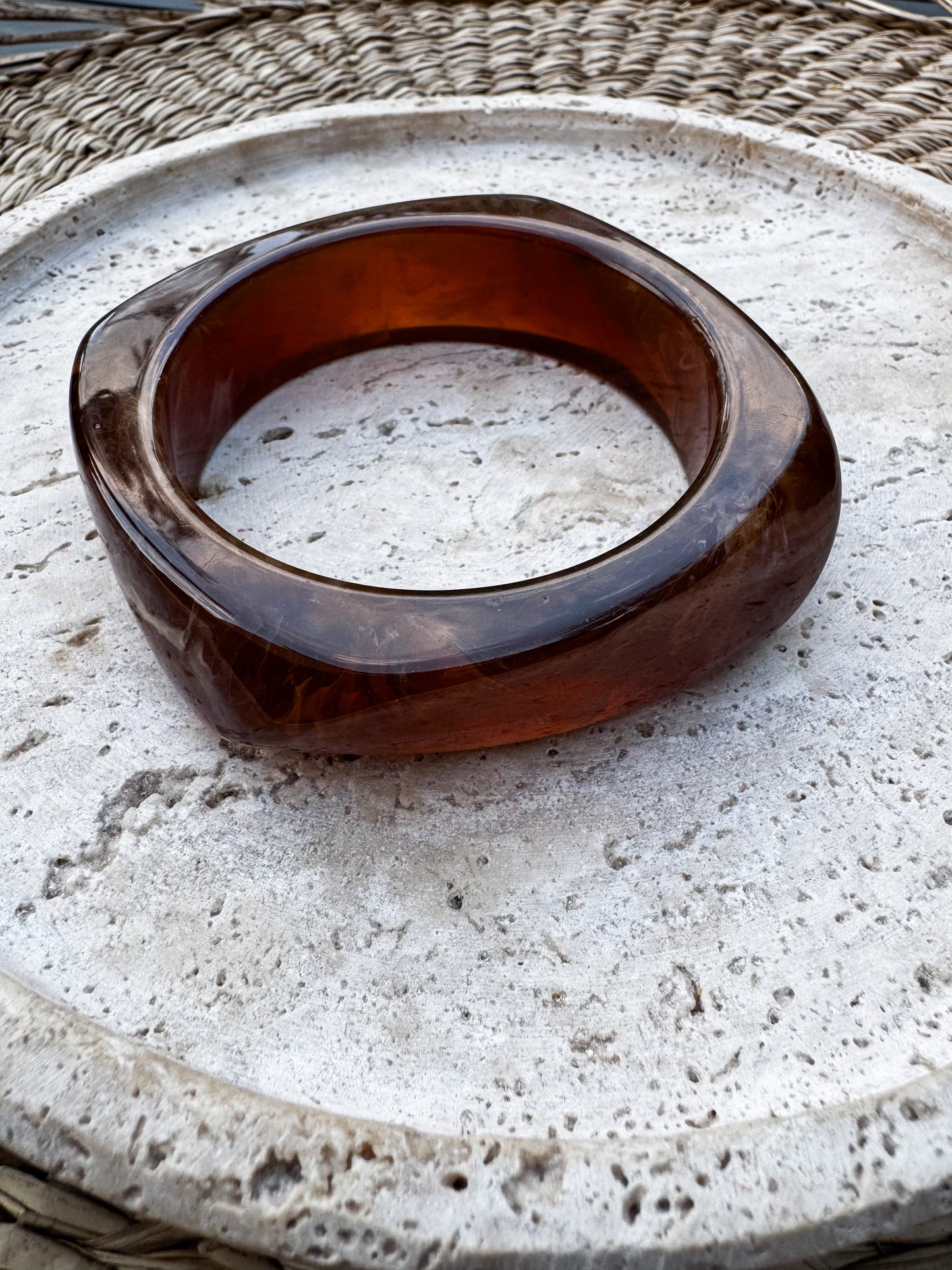 Bracelet en Résine - Éclats Solaires