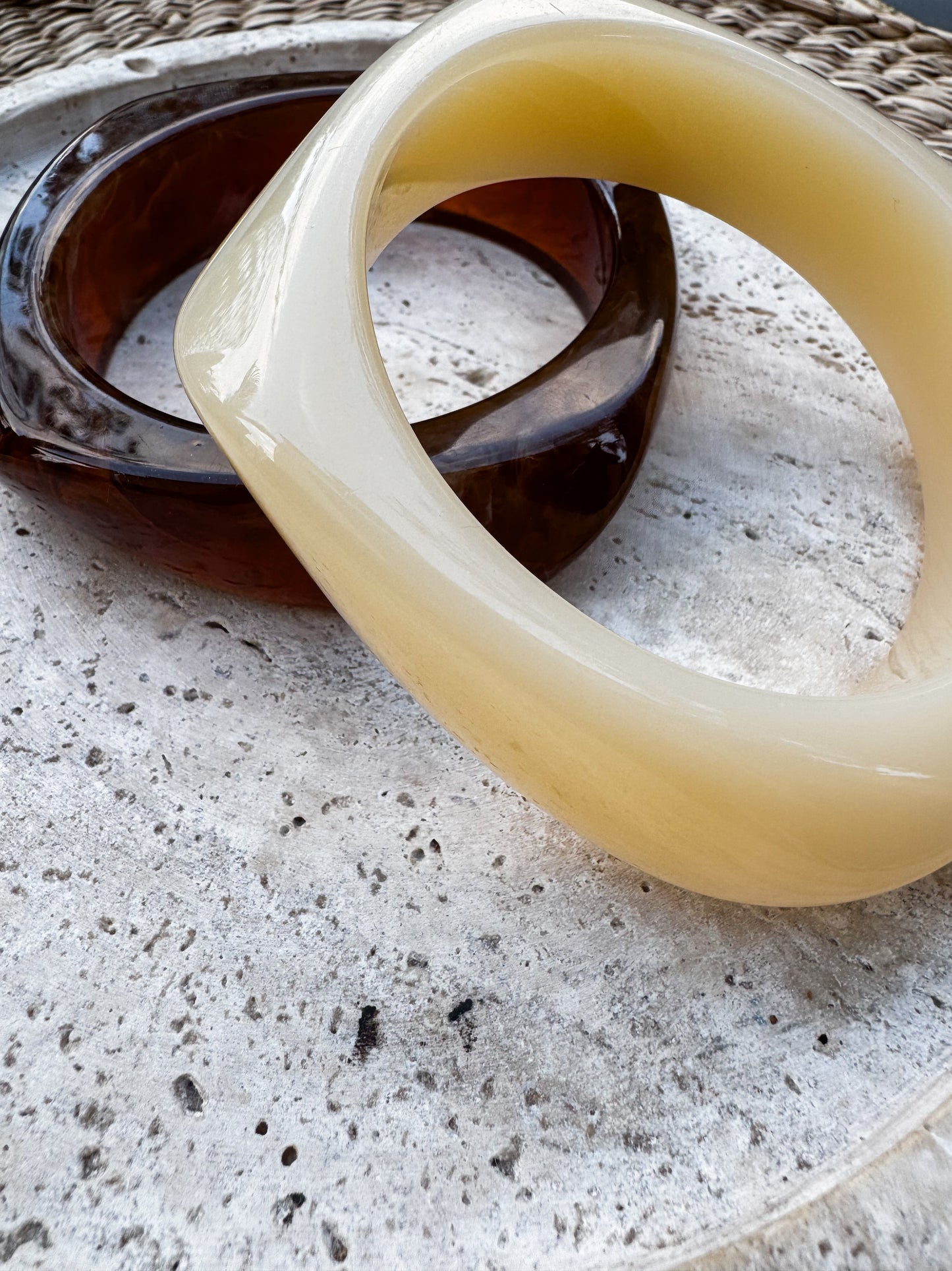 Bracelet en Résine - Éclats Solaires