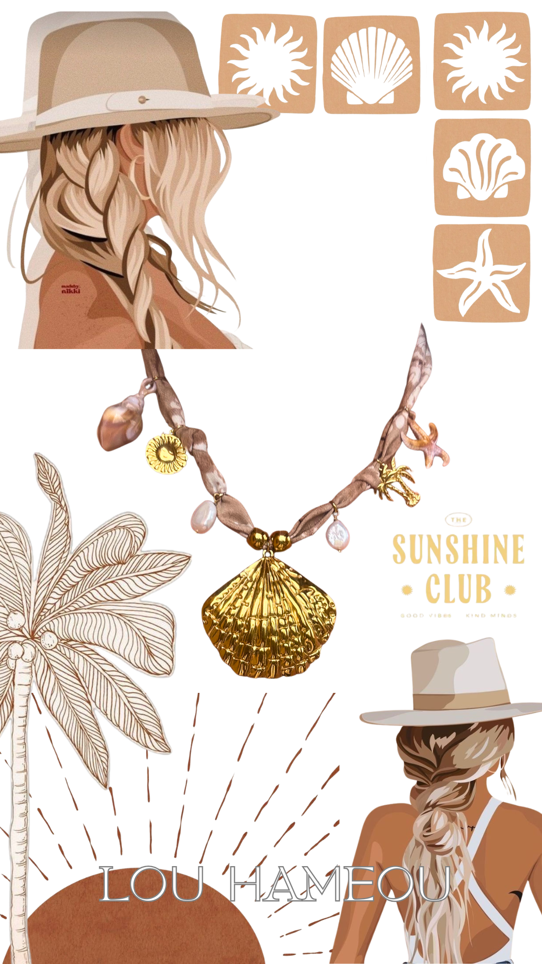 🌾 Boho Terra – inspiré de Tulum, Mexique 🌴