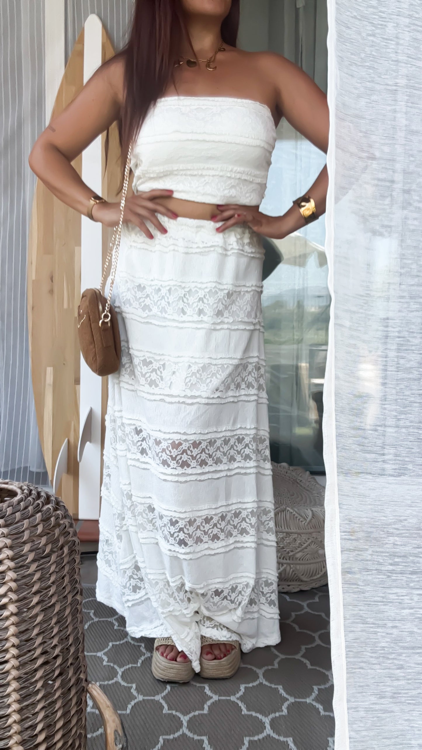 Ensemble en Dentelle Blanc - Sea Pearl