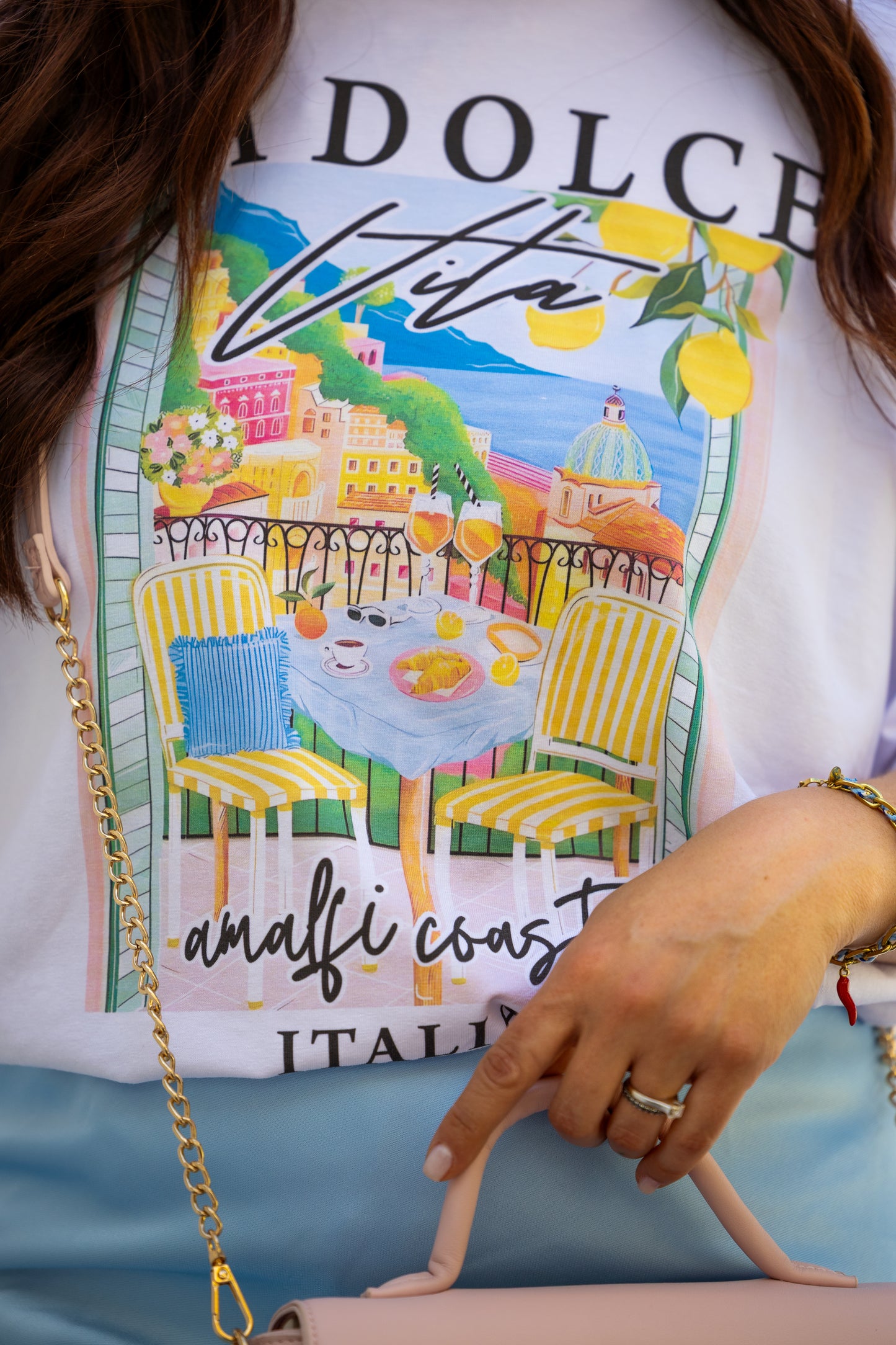 T-Shirt Cartolina - Lucia