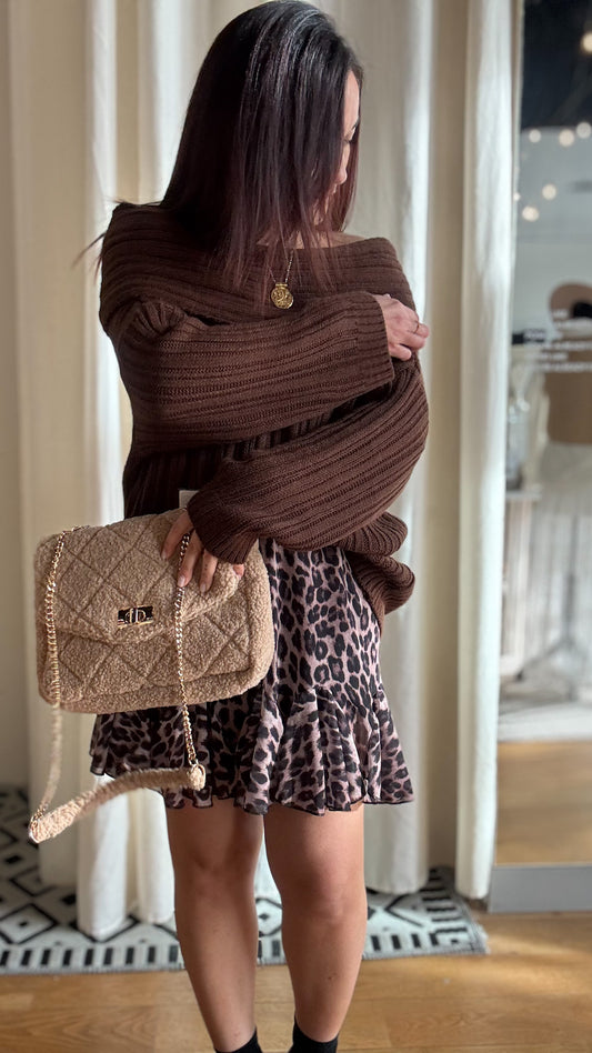 Sac Beige Moumoute – Détails Dorés