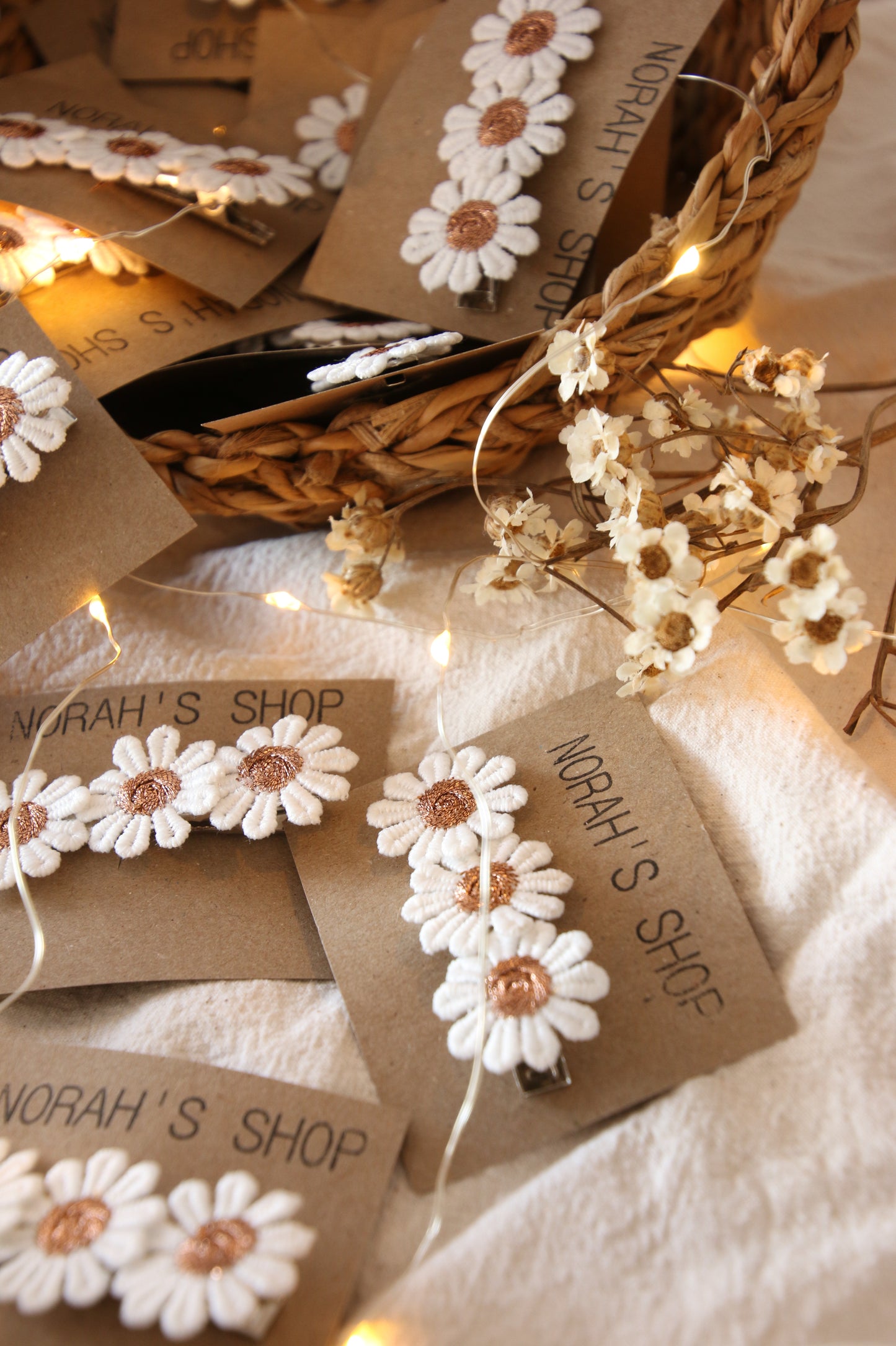 Barrette Pâquerette Norah's Shop