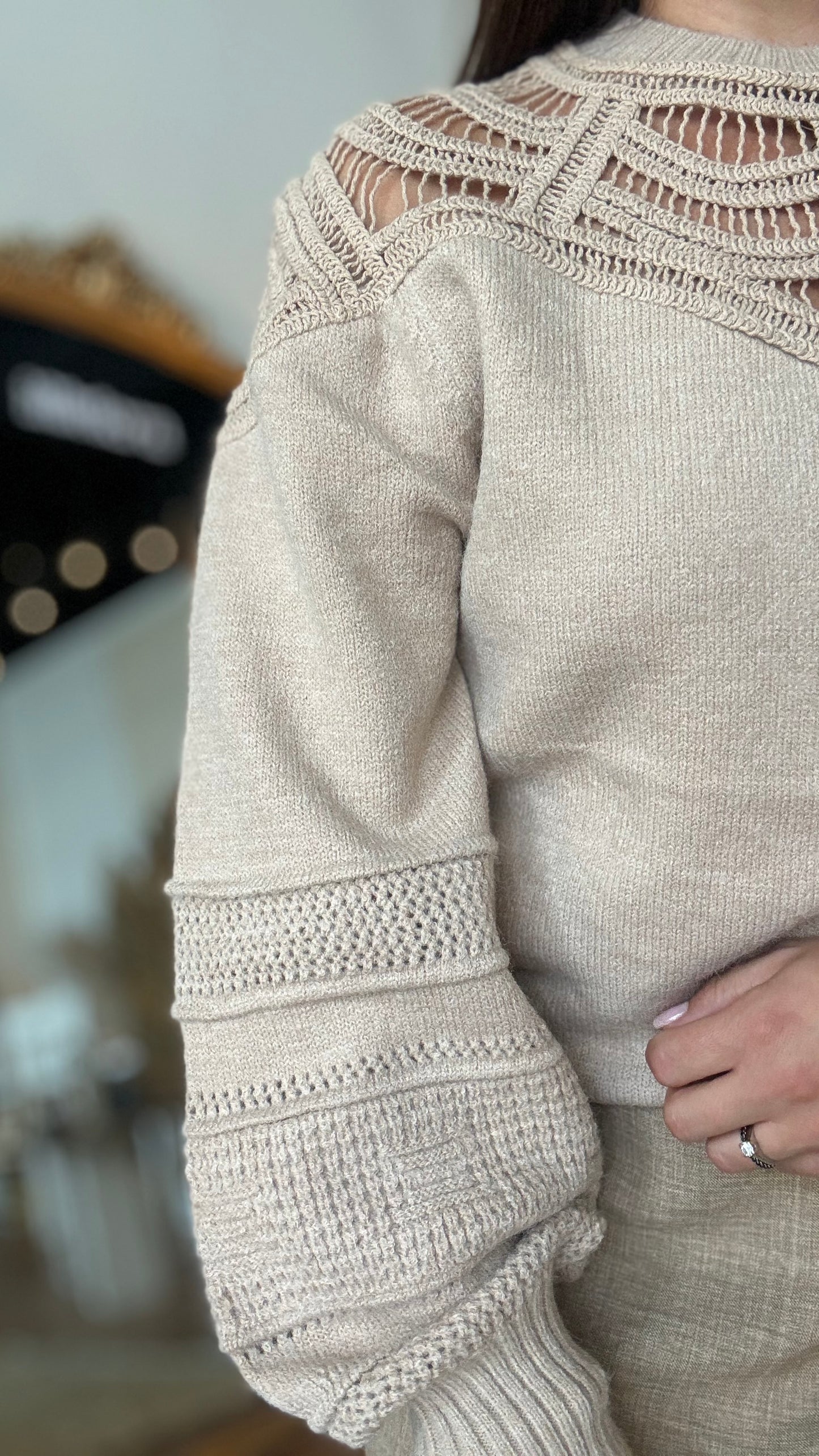 Pull Stockholm - Beige