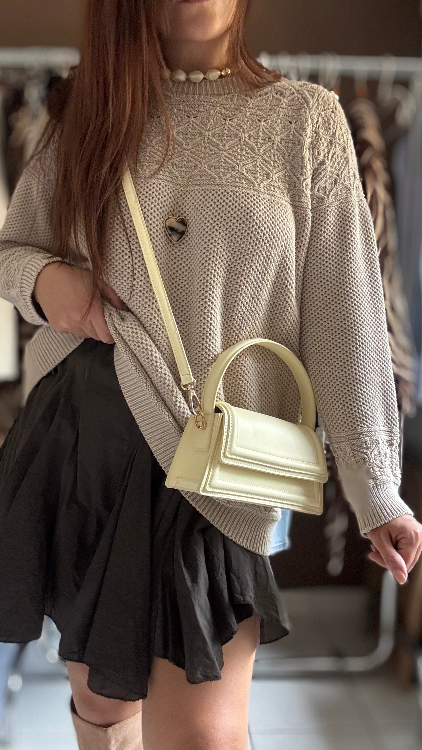 Mini Sac Jaune Beurre