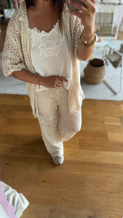 Gilet en crochet Denpassar