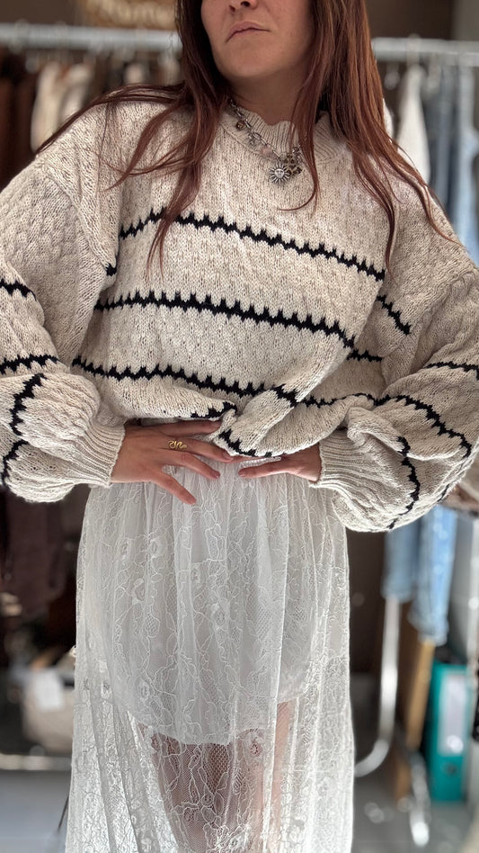 Jupe Dentelle - Blanche