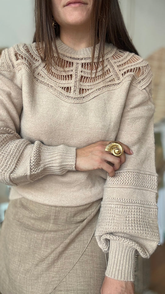 Pull Stockholm - Beige