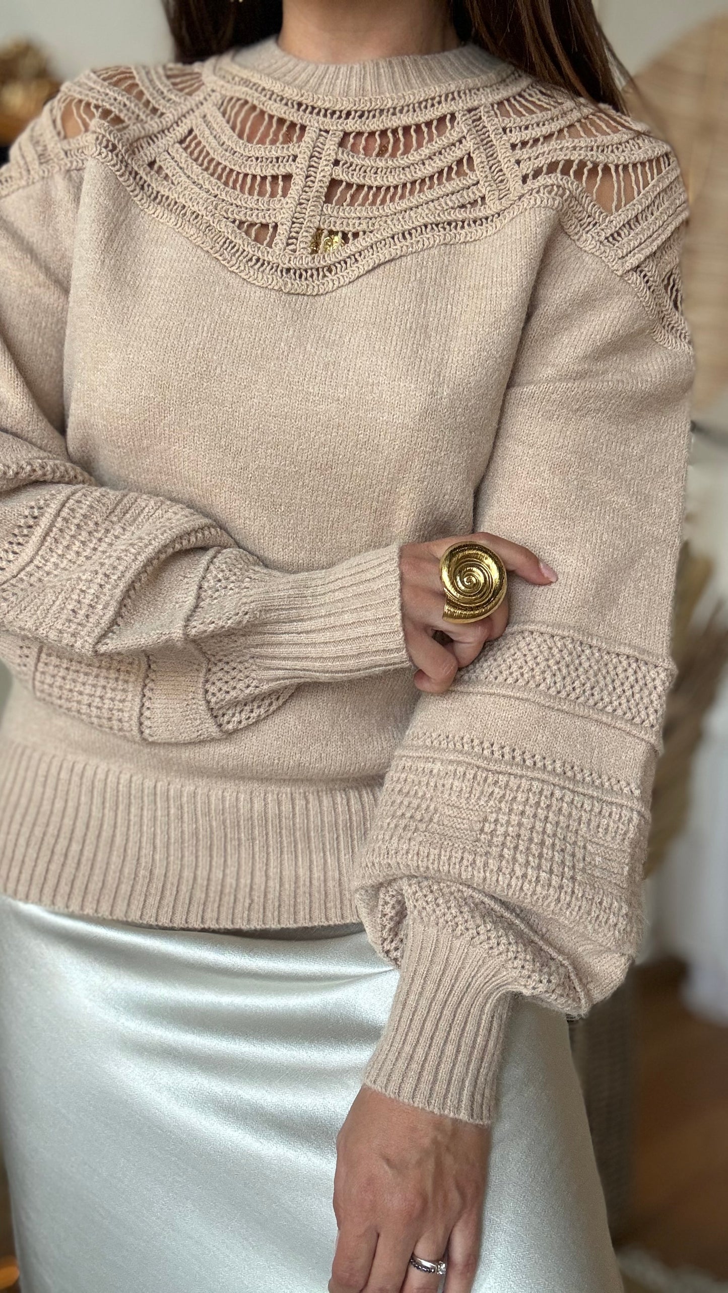 Pull Stockholm - Beige