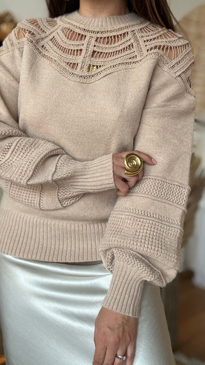 Pull Stockholm - Beige