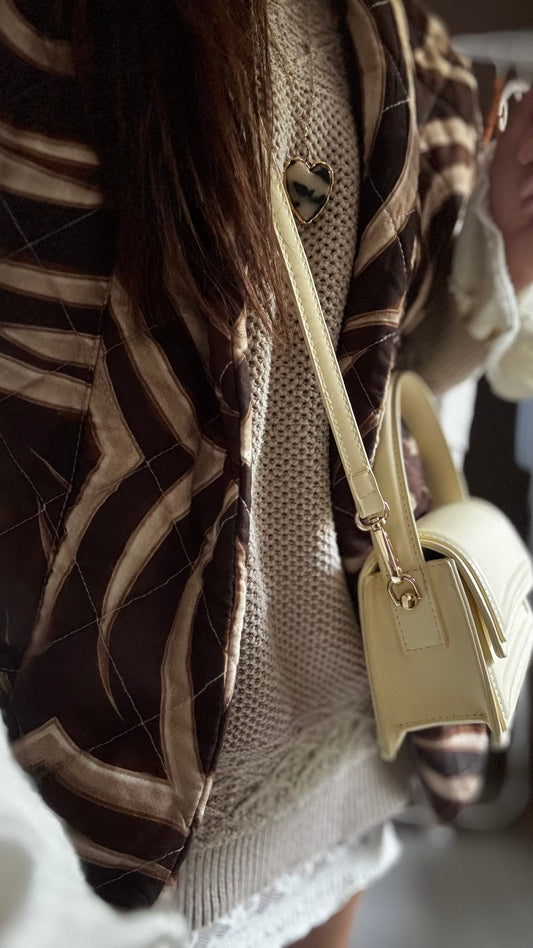 Mini Sac Jaune Beurre