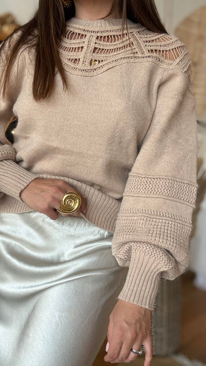 Pull Stockholm - Beige