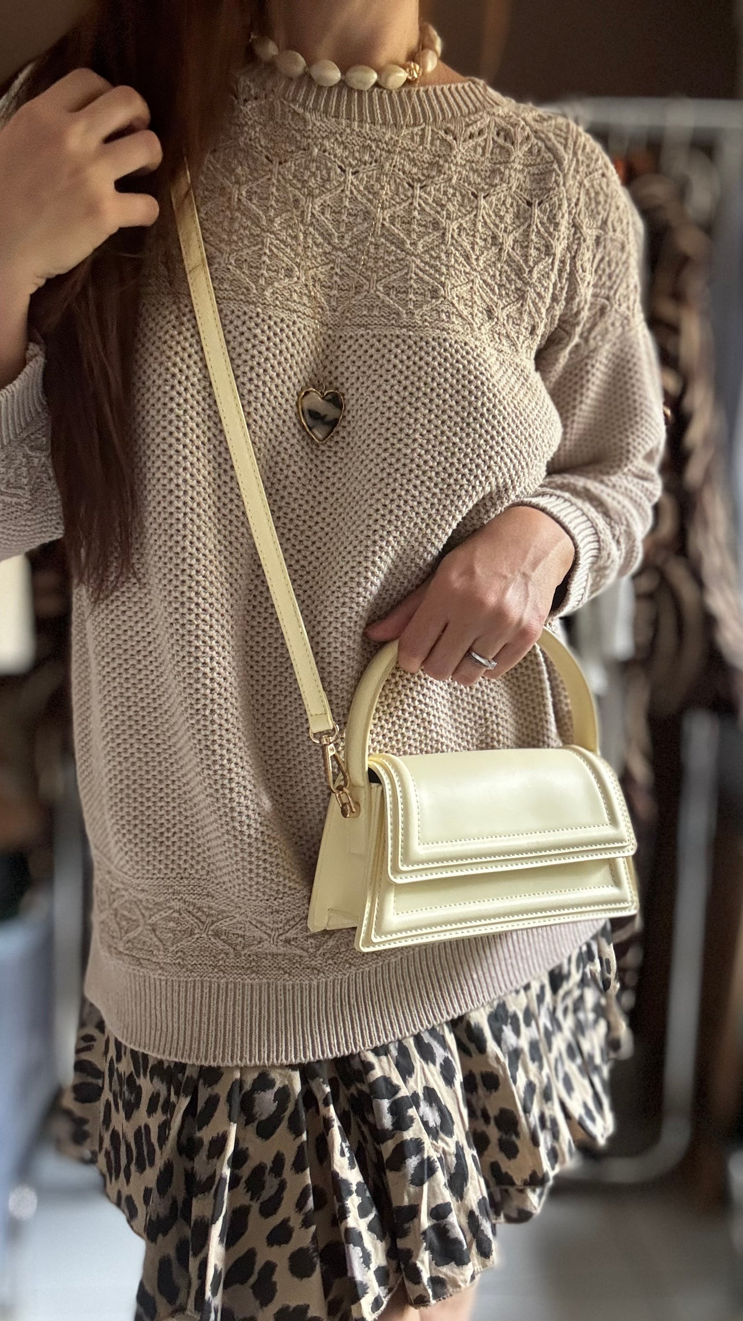 Mini Sac Jaune Beurre