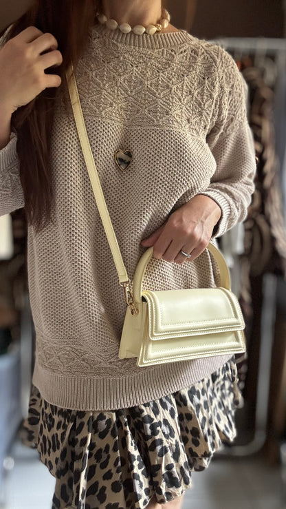 Mini Sac Jaune Beurre