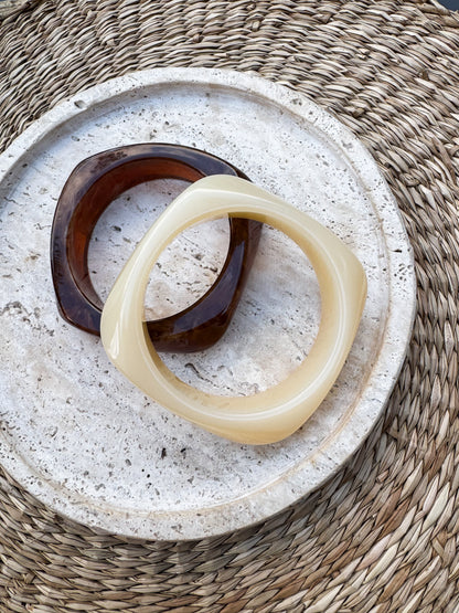 Bracelet en Résine - Éclats Solaires