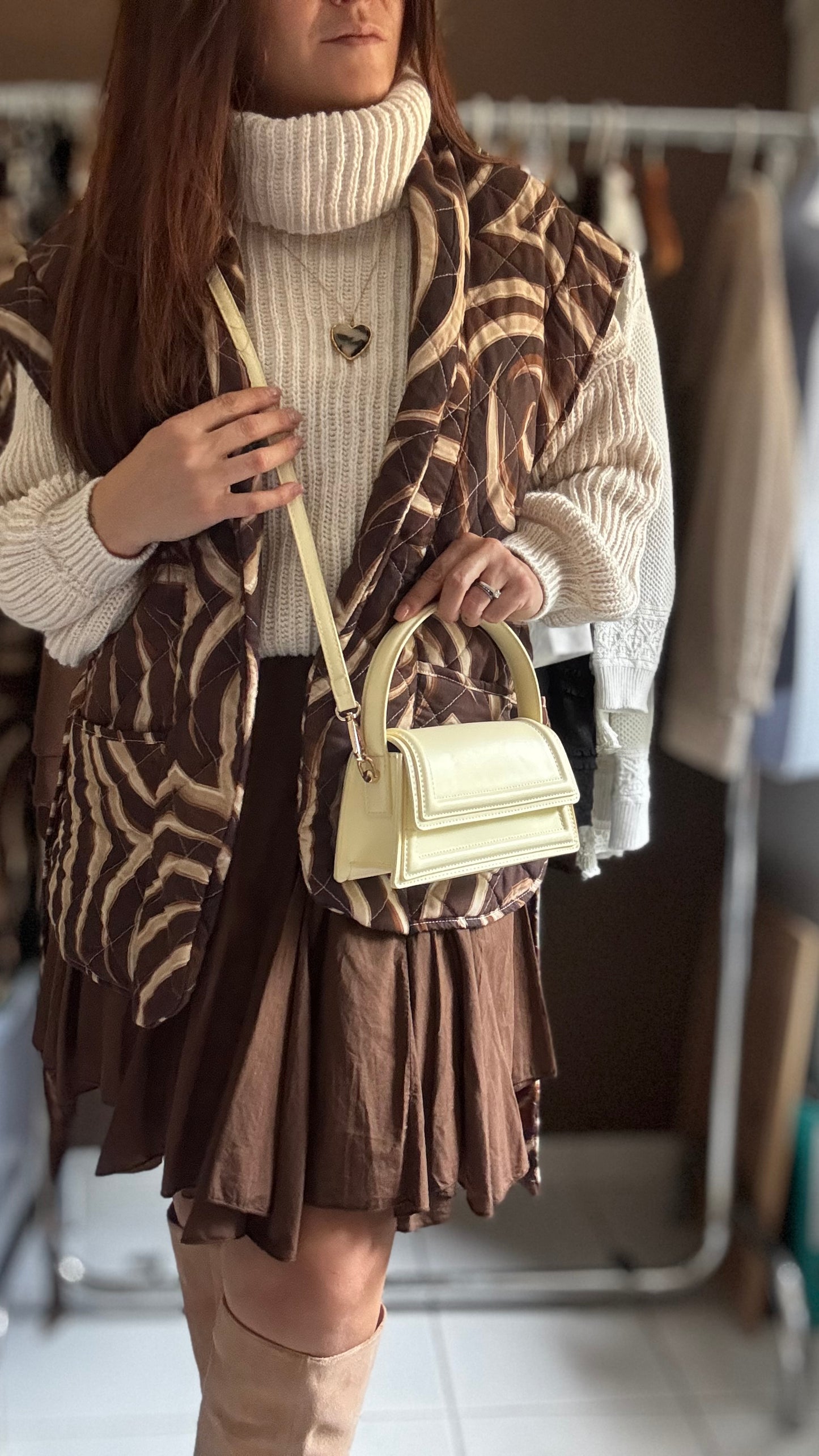 Veste sans manches matelassée