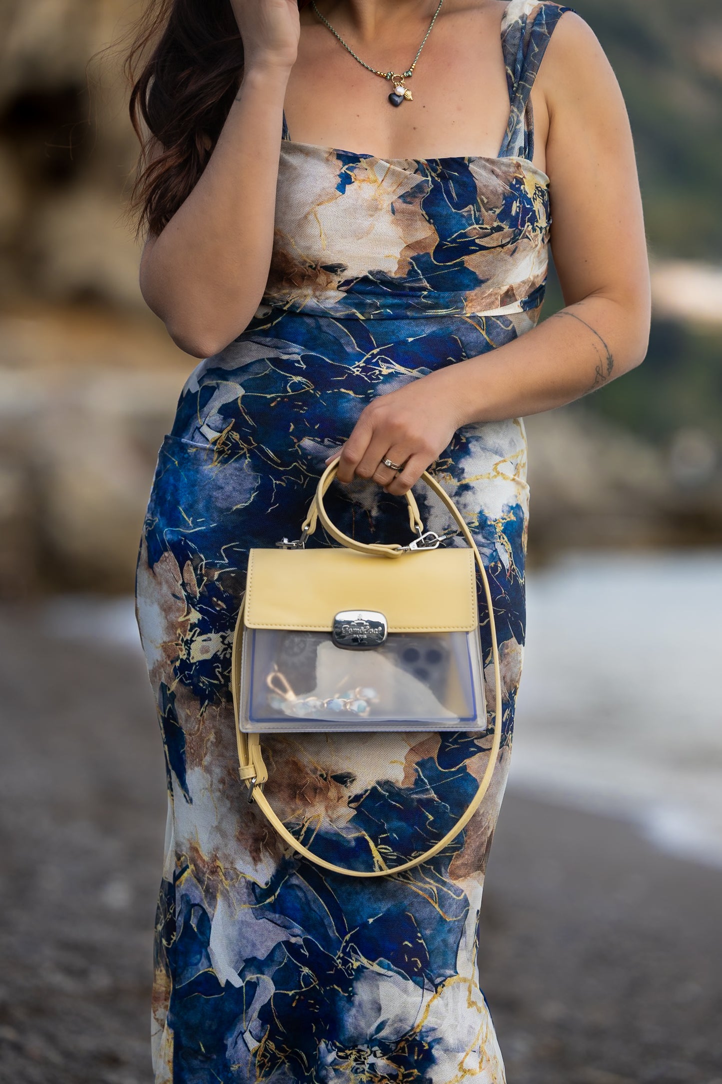 Sac Transparent "Sara Perché Ti Amo"