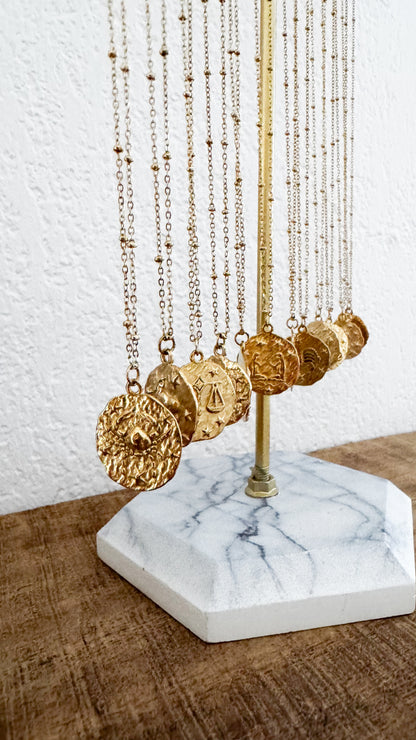 Collection Aura - Colliers Signes Astrologiques Dorés