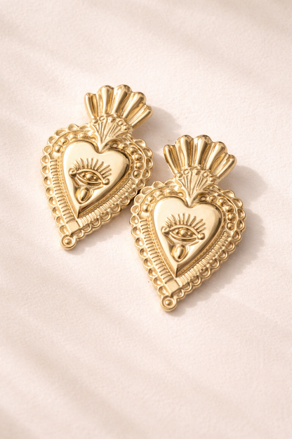 Boucles d'oreilles Ex Voto