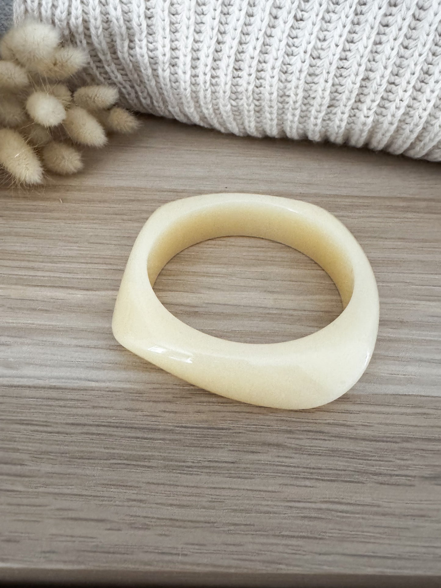 Bracelet en résine - Blanc