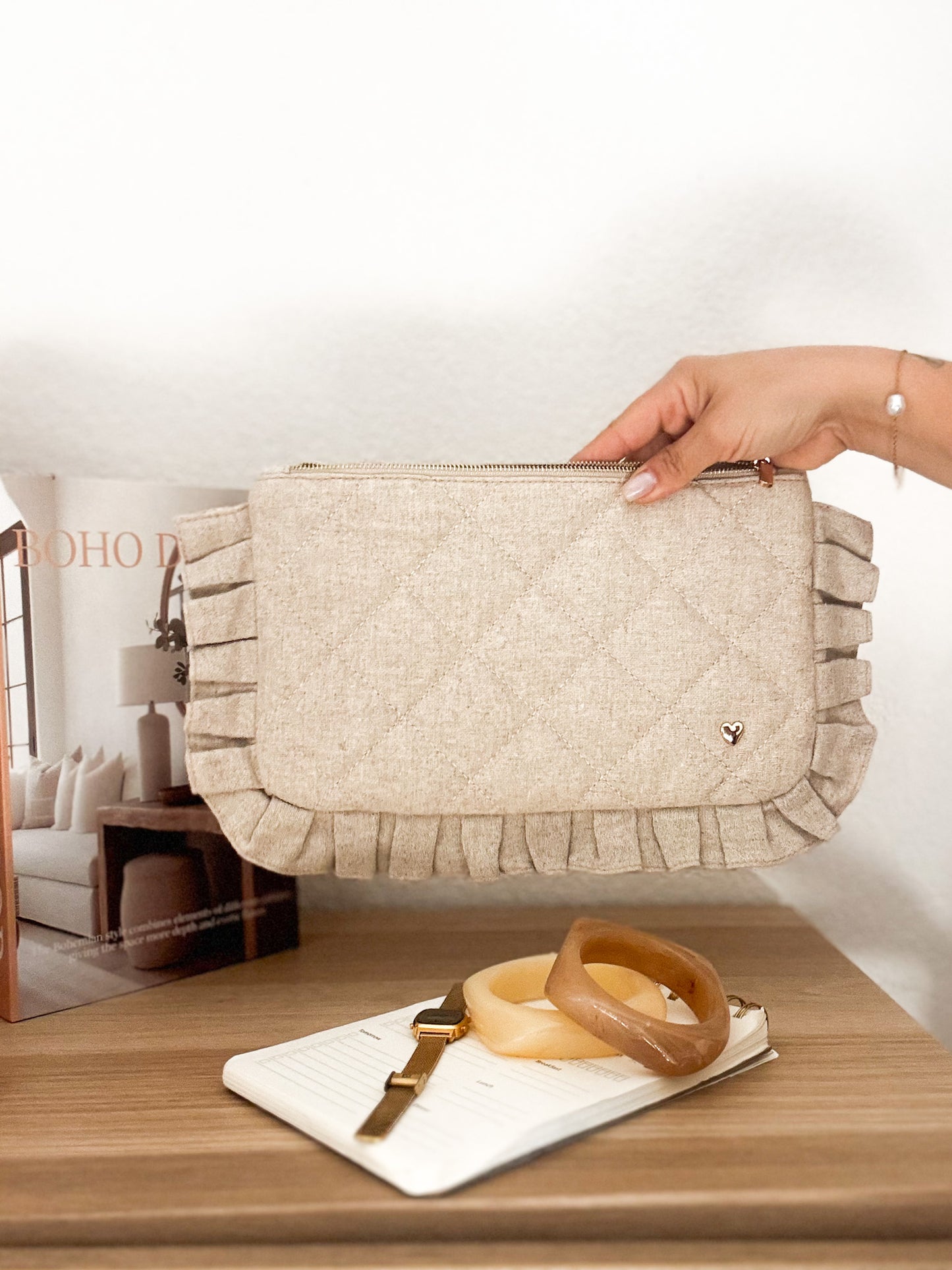 Pochette Matelassée Froufrou